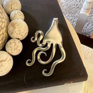 Handcrafted Curled Fork Pendant